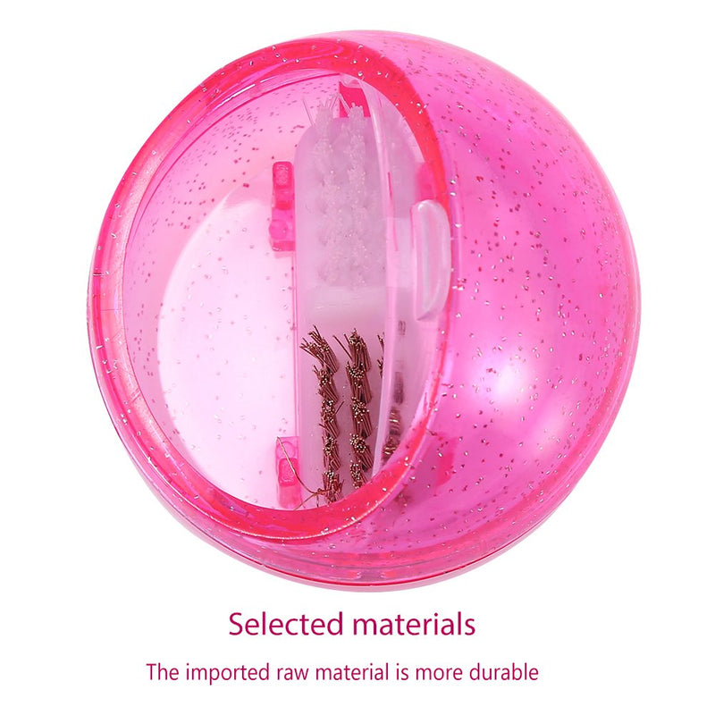 Mini Drill Bit Cleanser Box for Nail Art Drill Head Dual Clean Brush Portable Dust Cleaning Case Box Polishing Manicure Tool - BeesActive Australia