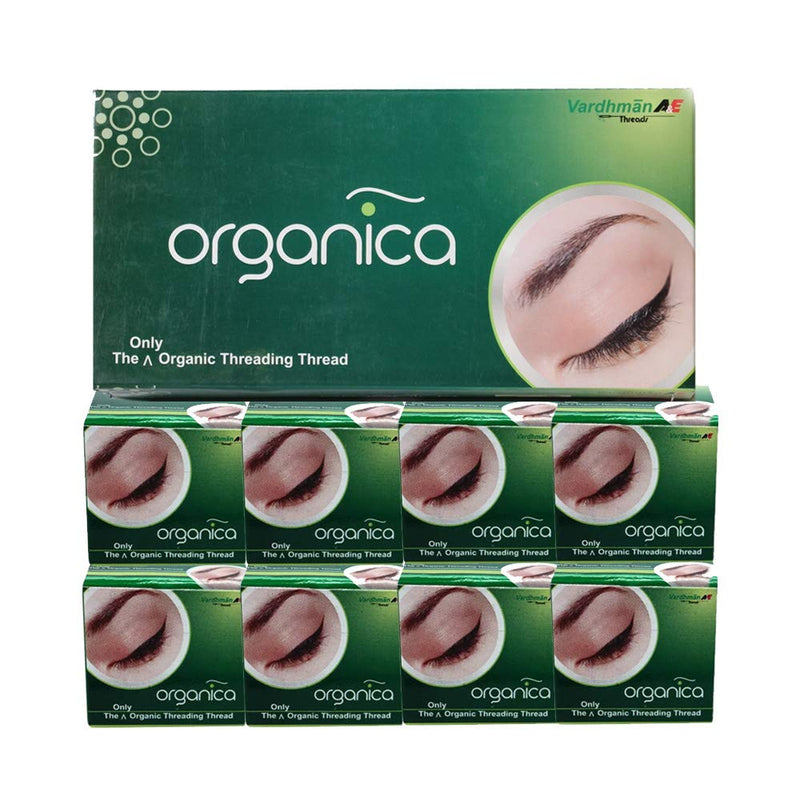 IndianStore4All Organica Eyebrow Thread Box of 8 Spools - BeesActive Australia