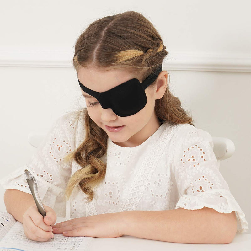 FCAROLYN 3D Eye Patch for Kids - 2nd Generation(Right Eye/ Black) Right Eye - BeesActive Australia