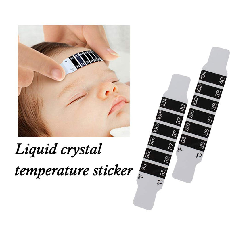 Monkey Baby Forehead Fever Temperature Thermometer Strip– Liquid Crystal Display - BeesActive Australia