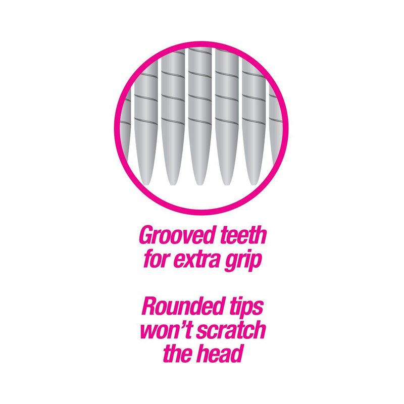 Safe & Sound Metal Long Tooth Reusable Comb for Wet Combing Removal of Head Lice and Nits, 0.03 kg,SA2768 - BeesActive Australia