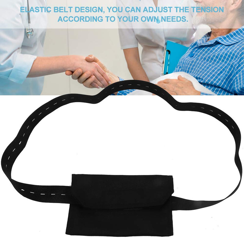 Peritoneal dialysis belt, adjustable peritoneal tube protection with adjustable button dialysis catheter fastener(Nero) Nero - BeesActive Australia