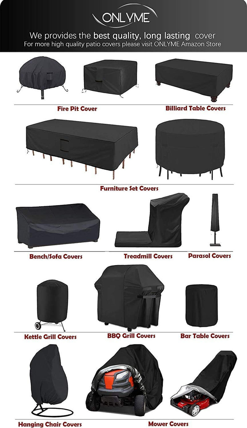 Onlyme Treadmill Cover for Non-Folding Home Running Machines with Drawstring, Black (78 x 37 x 62 inch) - BeesActive Australia