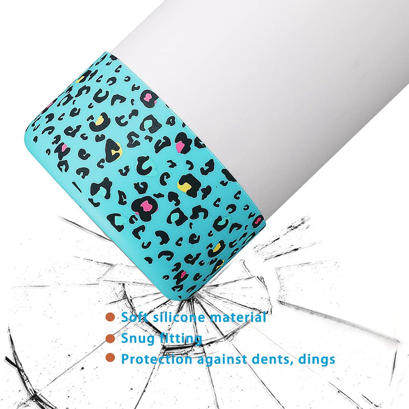 Protective Silicone Sleeve Flask Silicone Boot Base Cover Fog 12oz 21oz 24OZ Wide Mouth Water Bottle for Hydro Flask,Simple Modern,Takeya,MIRA, Iron Flask (12-24OZ, Black) 12-24OZ - BeesActive Australia