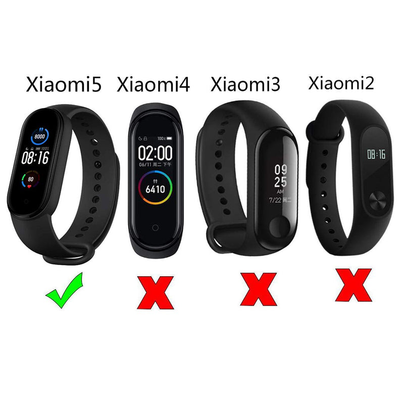 Tkasing Compatible with Xiaomi Mi Band 6 Strap/Mi Band 5 Strap,Amazfit Band 5 Strap,Colorful Wristband Strap for Amazfit Band 5 Replacement Band 3patterns-T4 - BeesActive Australia