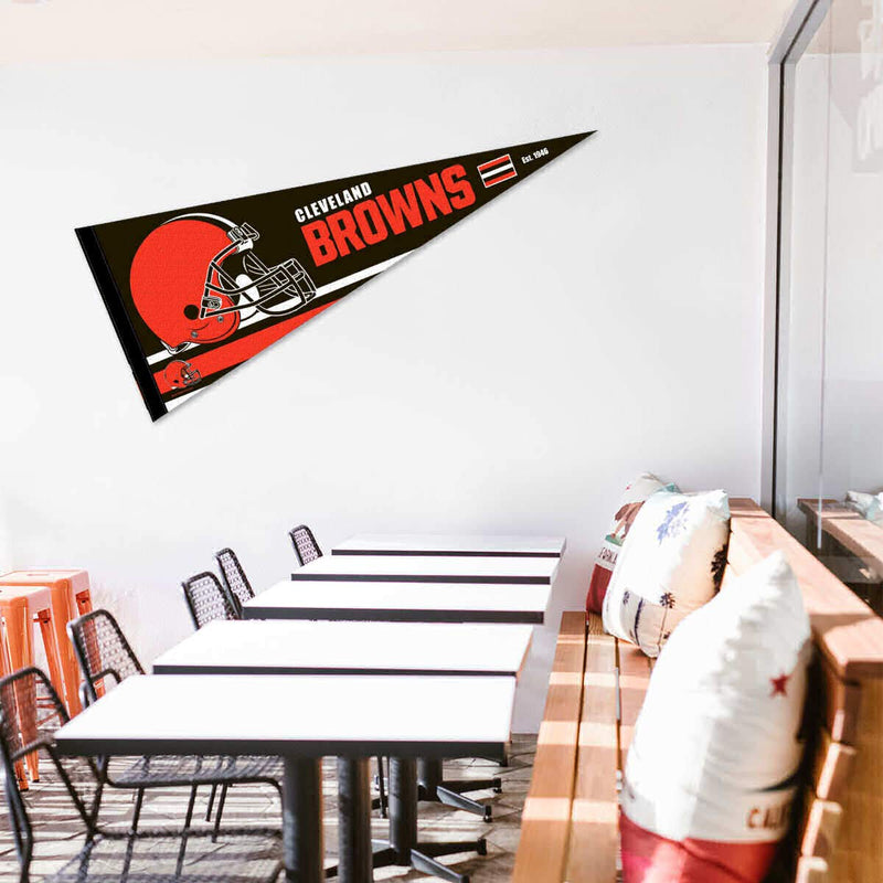 WinCraft Cleveland Browns Pennant Banner Flag - BeesActive Australia