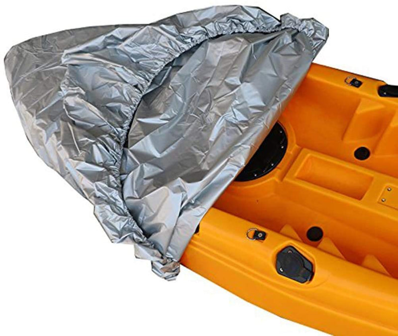 Z-Y 3.1-3.5m/10.17-11.48ft, Professional Waterproof Kayak Canoe Cover, Outdoor Fishing Boat Storage Dust Cover, Anti-UV, Resist Rain, Snow Wind-Proof, Anti-Fading Covers for Kayak,Canoe,Paddle Board. - BeesActive Australia