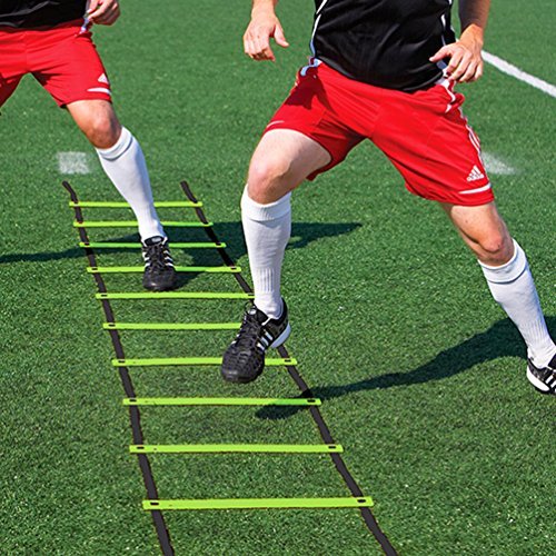 wellsem Footwork Ladder Agility Ladder with Ladder Bag, High Intensity Speed Ladder Best Football Drills Agility Equipment for Agility Training and More - BeesActive Australia