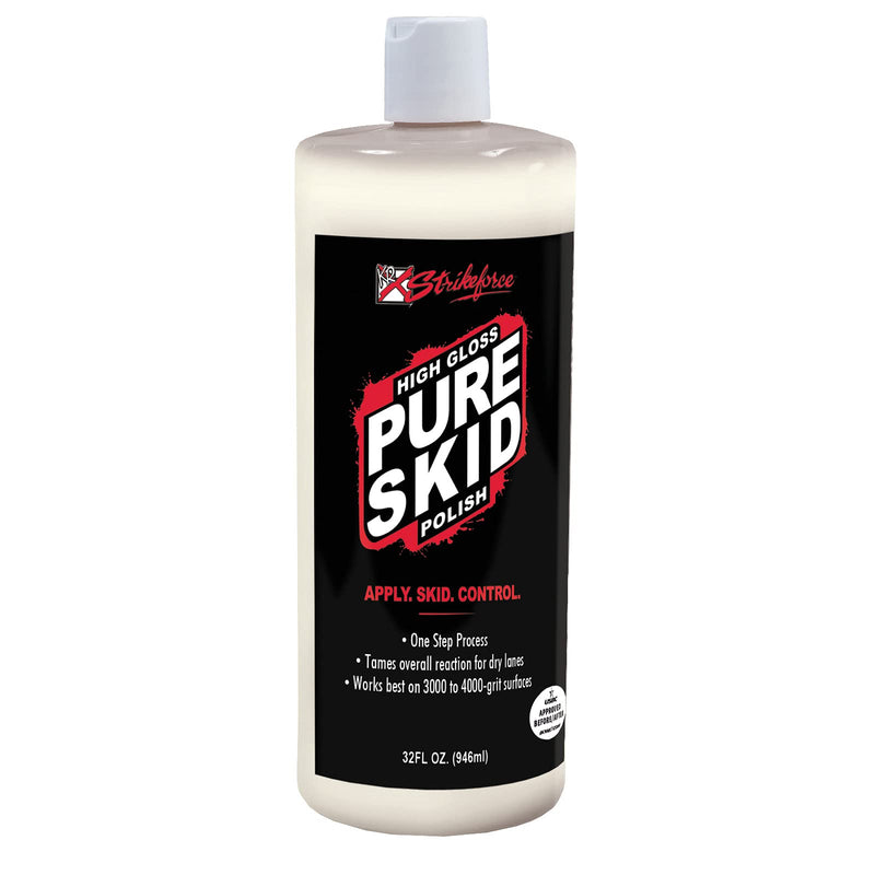 KR Strikeforce Bowling Pure Bowling Ball Polish Available in Three Different Formula's to Cover All Bowling Ball Surfaces White 8oz - BeesActive Australia