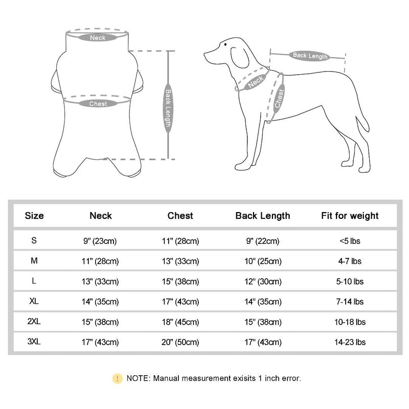 Beirui Waterproof Small Dog Coats for Puppy - Windproof Warm Full Body Coat for Small Dogs - Quality Puppy Winter Clothes Reflective Outdoor Snow Jacket XL:Chest 17",Back 14"(fit 7-14 lbs) Gray - BeesActive Australia