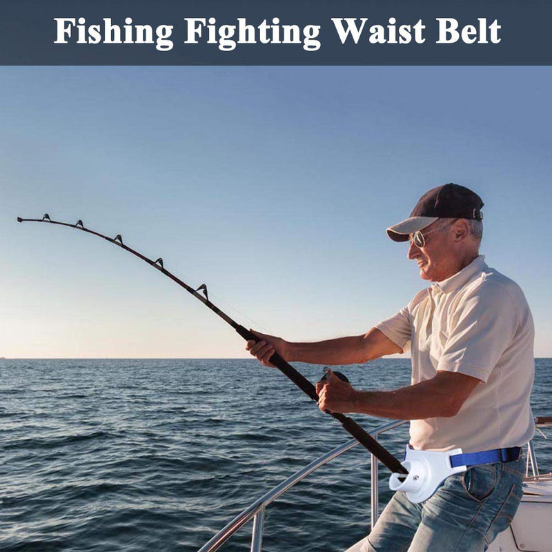 [AUSTRALIA] - ASOCEA Fishing Fighting Waist Belt 2.3 Inch Inner Dia Offshore Tackle Boat Fishing Rod Holder 