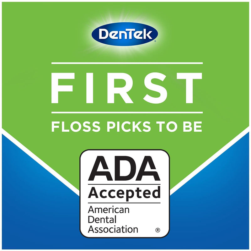 DenTek Triple Clean Floss Picks, No Break Guarantee, 150 Count, 3 Pack 150 Count (Pack of 3) Pack of 3 - BeesActive Australia