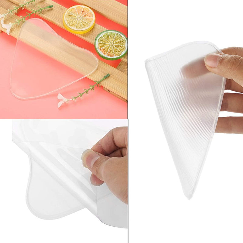 2 Pcs Decollete Pads Reusable Premium Silicone Chest Wrinkle Pad Firming Skin for Eliminating And Preventing Chest Wrinkle - BeesActive Australia