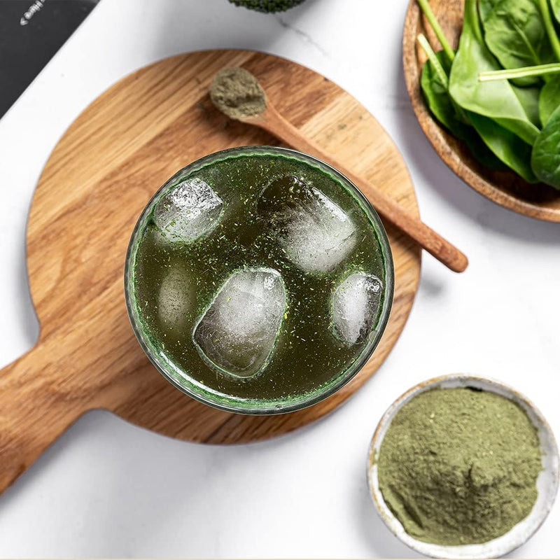 Super Greens Powder | Nutrient Dense Detox Shake | Supports Immune System | 100% Vegan | Protein Works | Tropical Punch | 250g 250 g (Pack of 1) - BeesActive Australia