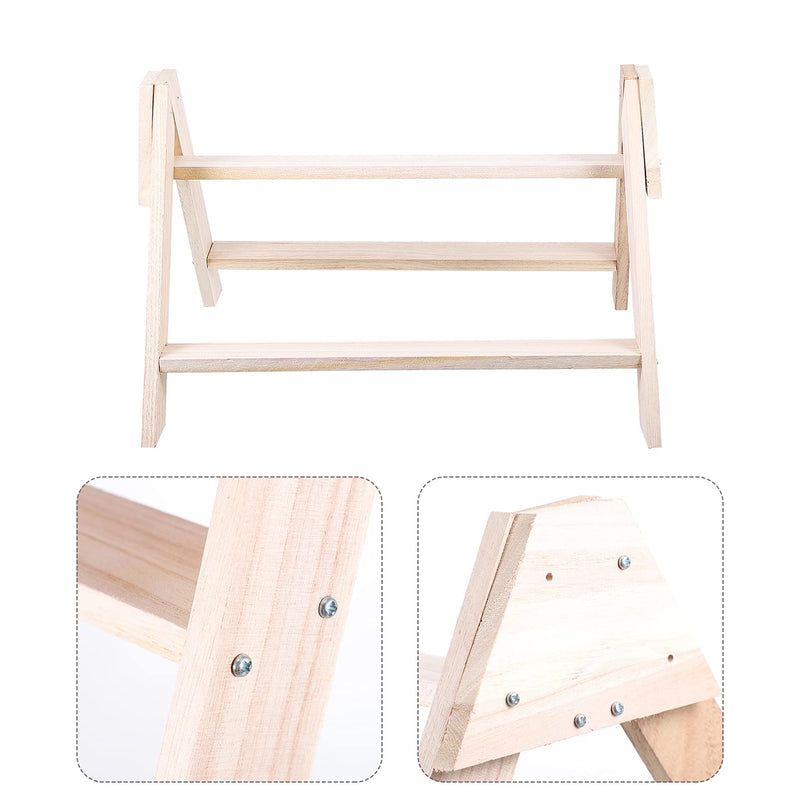 balacoo Chicken Perch Hens Handmade Perch Stand Toy Wooden Jungle Gym Roosting Bar Bird Stand Chicken Toys for Coop and Brooder for Baby Chicks - BeesActive Australia