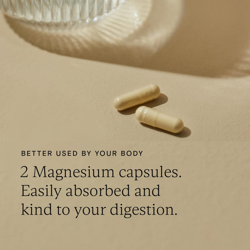 WILD NUTRITION Food-Grown� Magnesium Supplements | Naturally Sourced Pure Magnesium Tablets for Sleep, Muscle Recovery, and Healthy Bones | Magnesium Supplements for Women | 60 Capsules - BeesActive Australia