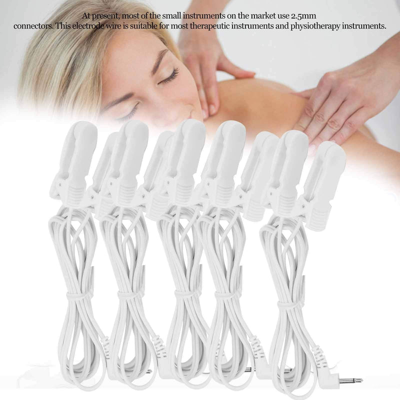 2.5mm Electrode Wire, TENS Massage Machine Electrode Wire Massage Machine Electrode Wire, Slimming Massager for Digital Therapy Machine - BeesActive Australia