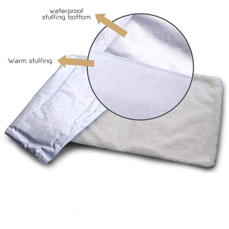 Klemon Self Heating Pet Pads Pet Blanket for Cat/Dog,Pet Heating Pad,Self Warming Cushion Mat for Cats Dogs,Self Heated Cat Dog Bed/Pet Thermal Mat Blanket Ecological 60x45 cm - BeesActive Australia