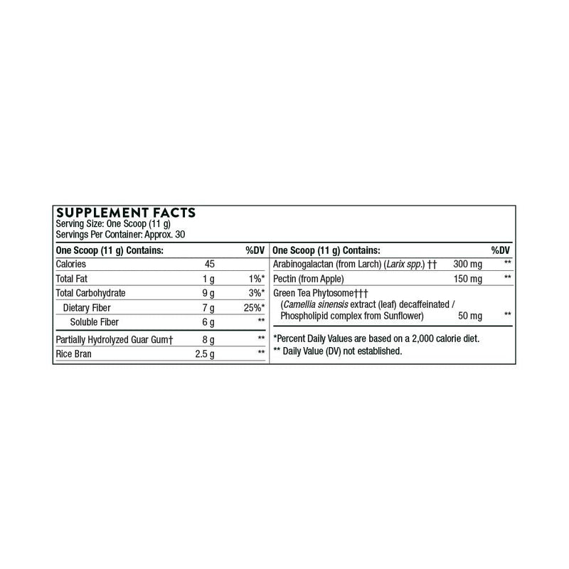 Thorne Research - FiberMend - Prebiotic Fiber Powder to Help Maintain Regularity and Balanced GI Flora - 11.6 oz. - BeesActive Australia