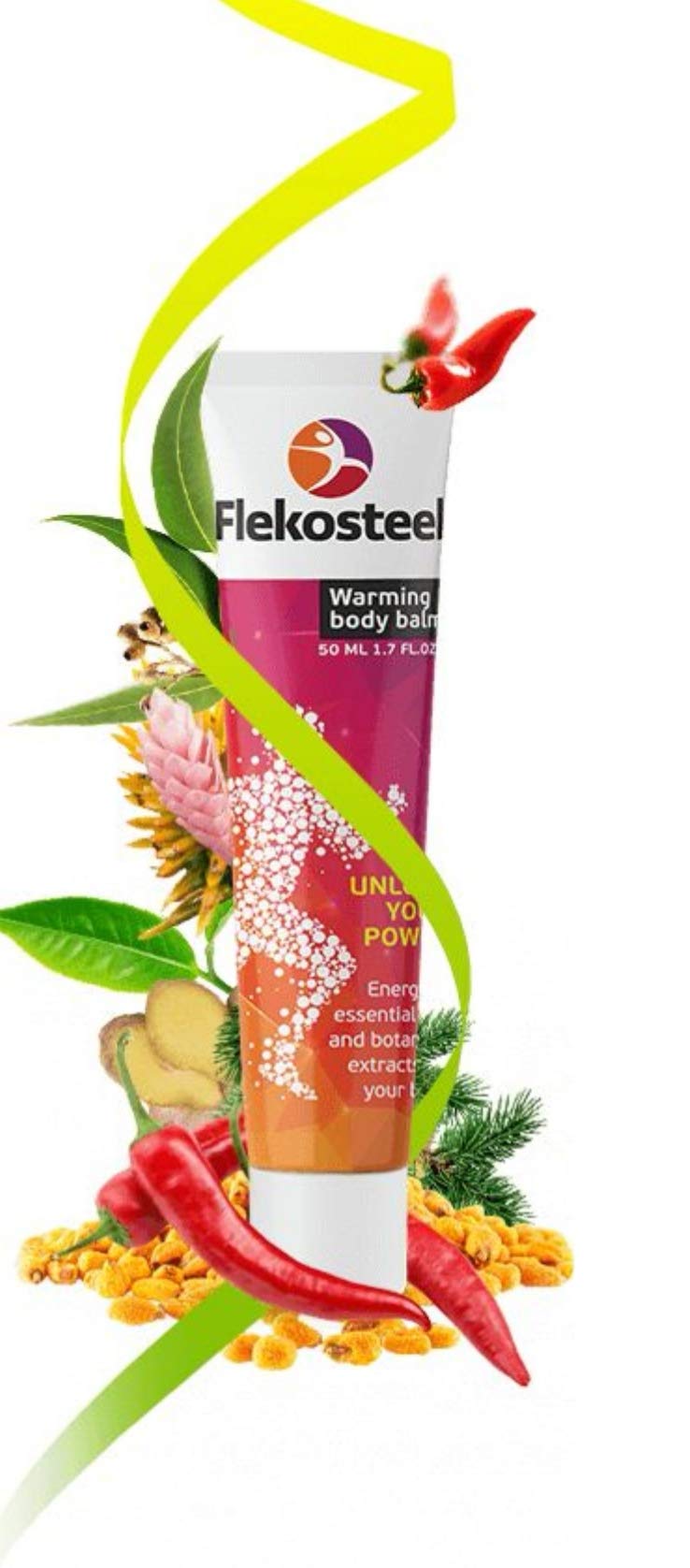 Hendel's Garden Flekosteel Warming Body Balm 50 ml 1.7 fl oz 1.7 Fl Oz (Pack of 1) - BeesActive Australia