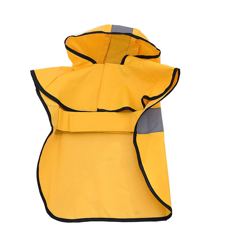 Avaner Dog Raincoats Puppy Waterproof Jacket with Leash Hole for Small Dogs yellow - BeesActive Australia