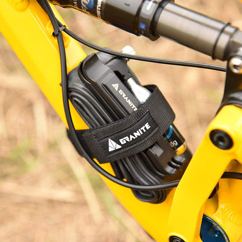 Granite Rockband Mountain Bike Frame Carrier Strap for Tools and Inner Tubes Black - BeesActive Australia