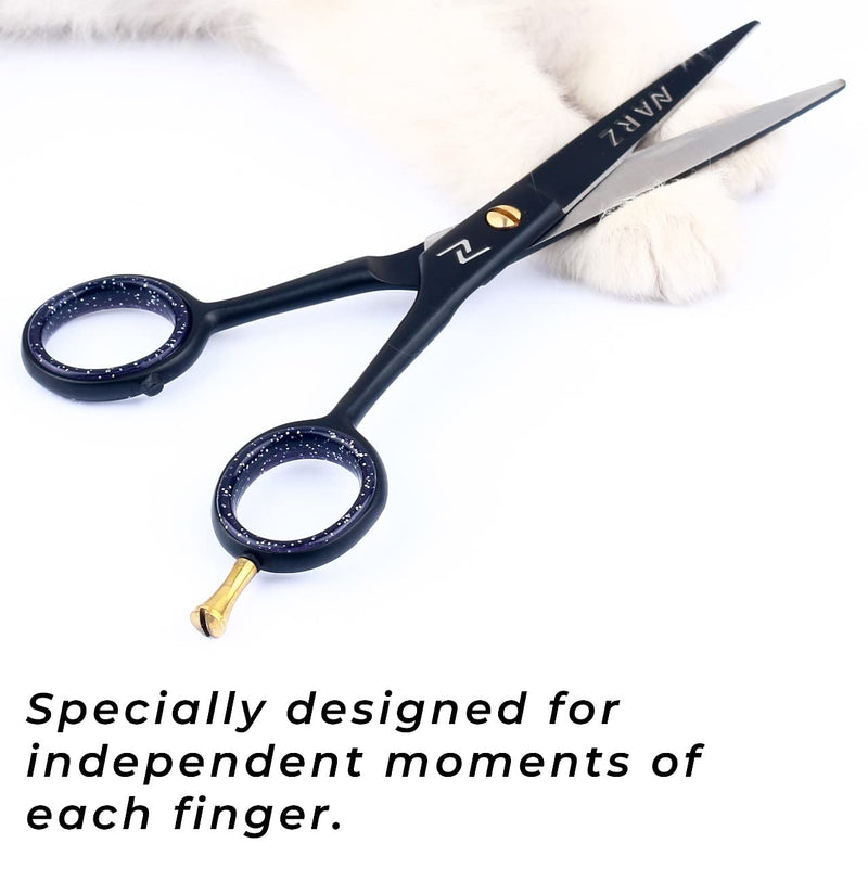 NARZ Professional Hairdressing scissors for Barbers & Hairdressers 6" Stainless Steel Hair Cutting Scissors for Men & Women - BeesActive Australia