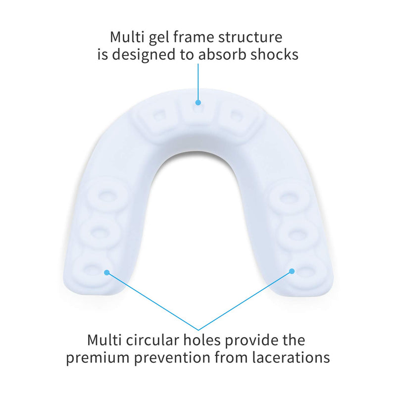 Tiekoun Sport Mouth Guard, Mouth Guard for Football Basketball Hockey Boxing for Adult Teenager, W011 - BeesActive Australia