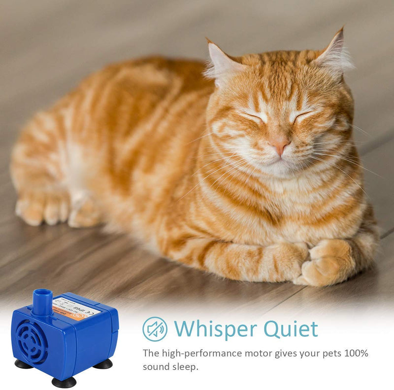 iPettie Pet Fountain Pump Replacement and Hommii Cat Fountains | Power Adapter Not Included | Pack of 1 - BeesActive Australia