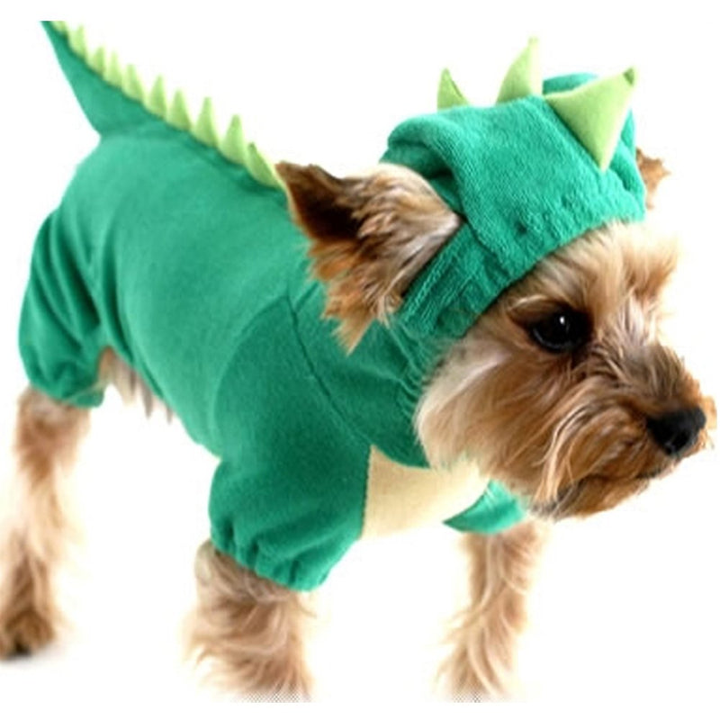NACOCO Dog Dinosaur Design Costume Green Pet Clothes for Medium & Large Dog Small (Pack of 1) - BeesActive Australia
