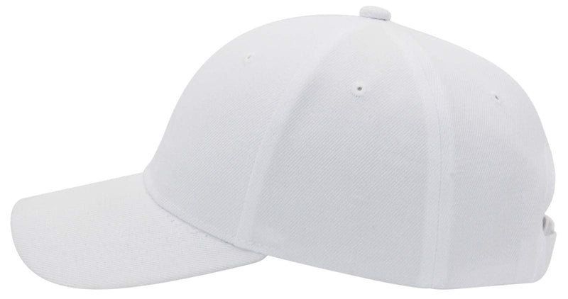 AZTRONA Baseball Cap Men Women - Adjustable Plain Sports Fashion Quality Hat White - BeesActive Australia