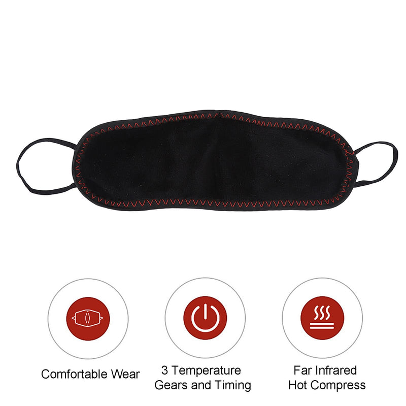 Fyearfly Heated Nose Cover, Nose Warmer Hot Compress 3 Gears Timing Prevent Snoring Allergic Washable Nose Heating Cover - BeesActive Australia