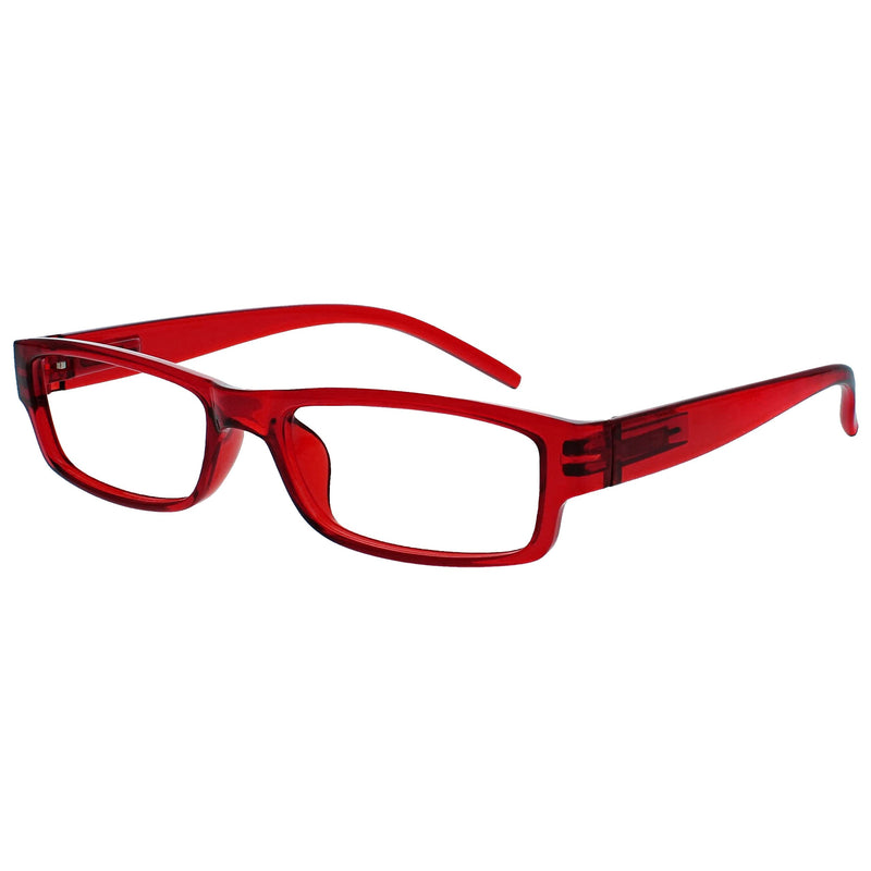 The Reading Glasses Company Value 5 Pack Lightweight Mens Womens Blue Pink Purple Green Red RRRRR32-3456Z +1.50 - BeesActive Australia
