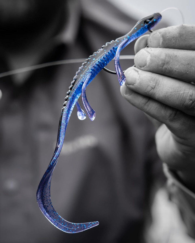 13 FISHING - Lizzy - Soft Plastic Creature Baits - 8" - 3/8oz - 5 Baits Per Pack Cold Cuts - BeesActive Australia