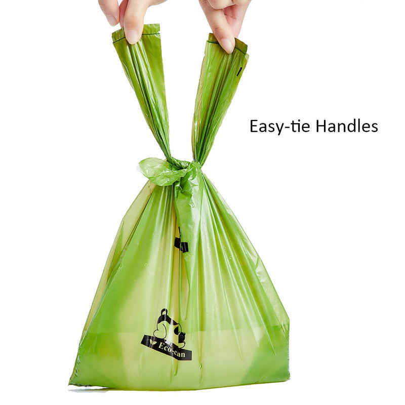 Dog Poop Bags, 300-Count Dog Waste Bags with Easy-Tie Handles, Guaranteed Leak-Proof, Earth-Friendly, Unscented Oxo-biodegradable Pet Poop Bags (Not on Rolls) - BeesActive Australia