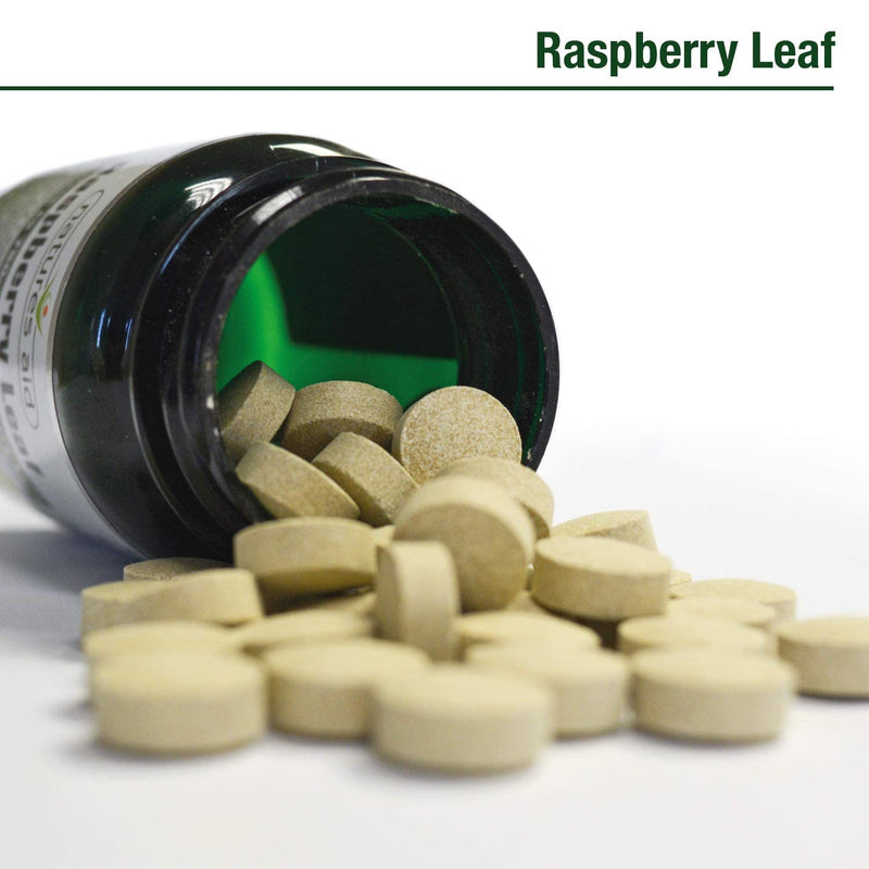 Natures Aid Raspberry Leaf, High Potency, Equivalent to 750 mg Dried Raspberry Leaf, Vegan, 60 Tablets - BeesActive Australia
