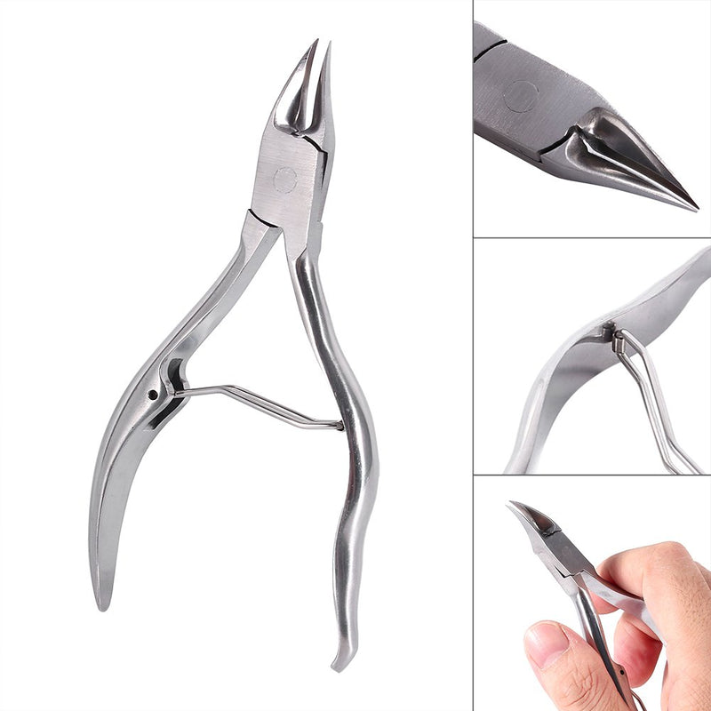 Nail Cutter, Smooth Nail Clipper, Stainless Steel Manicure Tools for Toe Adult Manicure Finger - BeesActive Australia