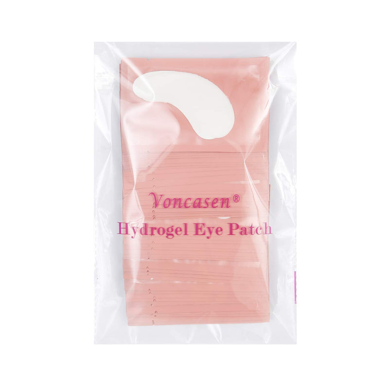 100 Pairs Set Gel pads for eyelash extensions, Comfy and Cool Under Eye Pads for Eyelash Extensions Eye Patches Beauty Tool Pink - BeesActive Australia