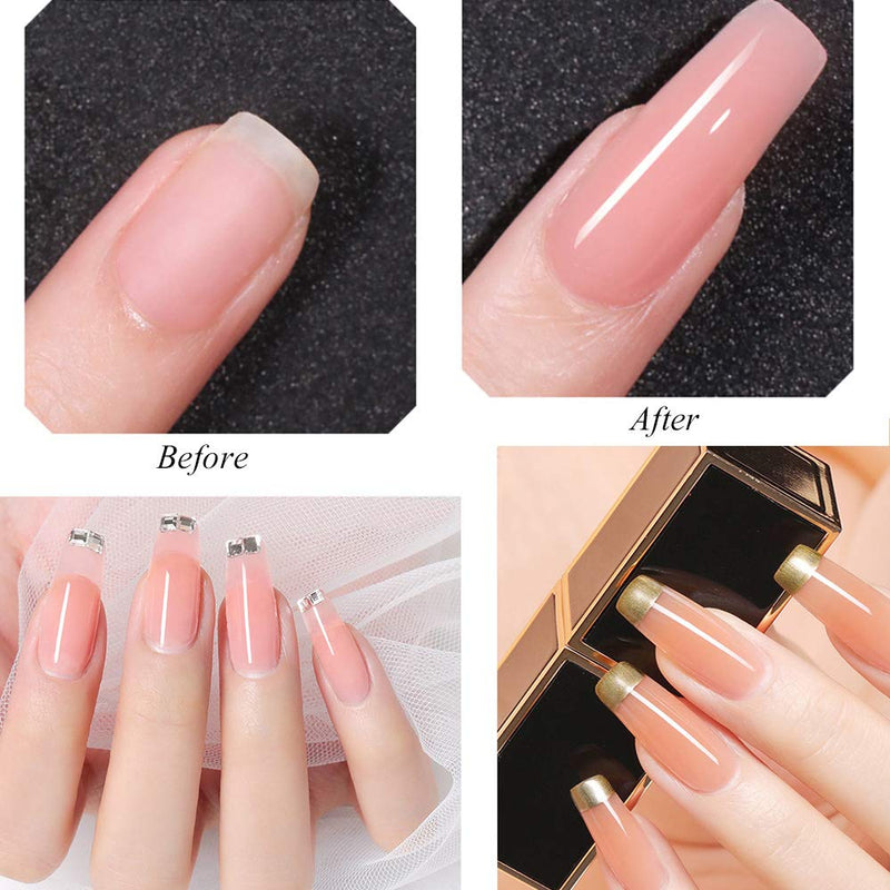 200 Pcs Long Nail Forms Acrylic Nails Self-adhesive Nail Tips Guide Stickers Replacement for Polygel Nails Extension Forms, Gel Nail Stickers Molds Builder Learning Curve Nail Art for Salon, Long Grey 200 Pcs - BeesActive Australia