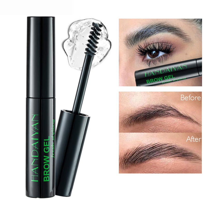 GL-Turelifes Liquid Eyebrow Styling Gel 3D Feathery Brows Shaping Cream Waterproof Natural Wild Eyebrow Styling Glue Long Lasting Eye Brow Gel Fresh Styling B - BeesActive Australia