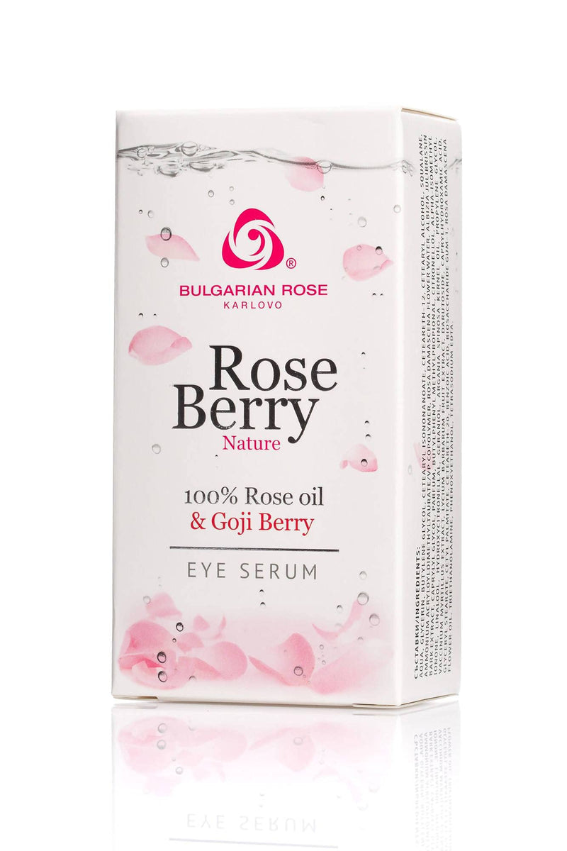 Anti-Aging, Lifting, Pure Rose Berry Eye Serum for Wrinkles, Dark Circles, Puffiness, 30 ml (1.0 Fl.Oz.) - BeesActive Australia