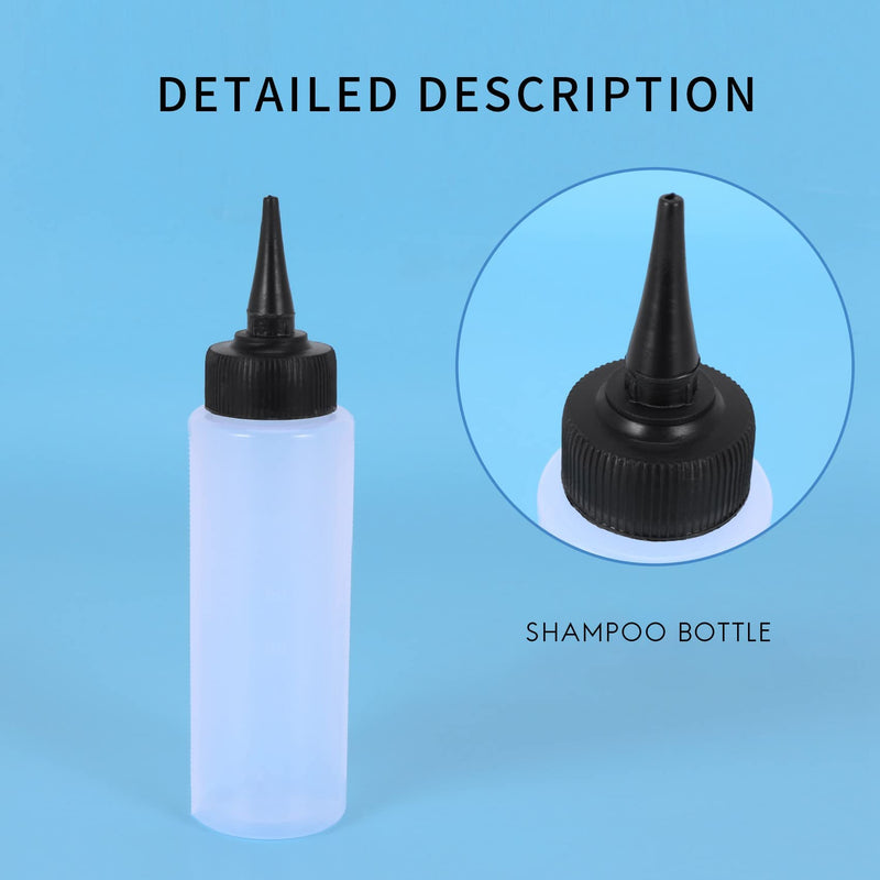 Bopfimer 150ml Salon Hair Color Measuring Applicator Bottle Scale Hairdressing Tool - BeesActive Australia