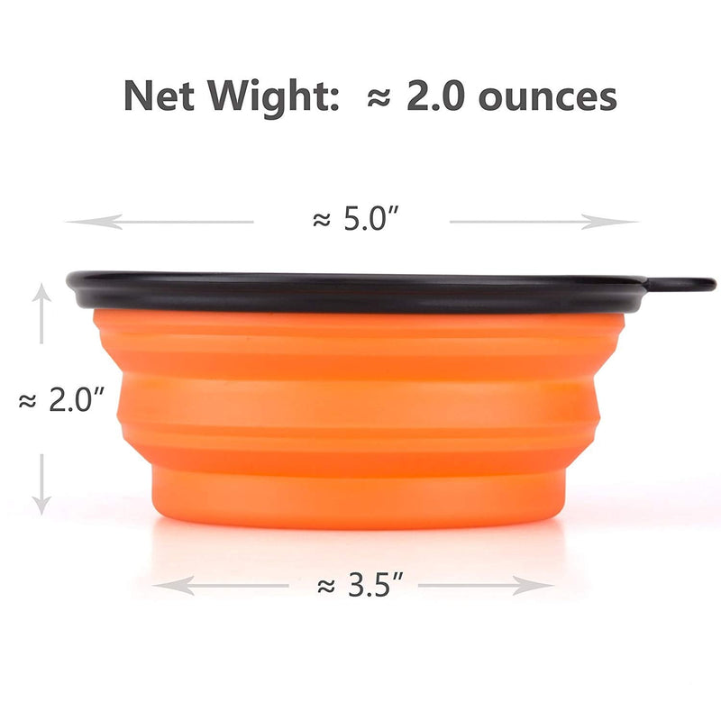 Pet Water Bottle,Dog Travel Water Bottle for Dogs,Upgraded 2 in 1 Drinking Cup Dispenser for Pets,with 2 Collapsible Bowls,Leakproof Foldable Food Bowl for Outdoor Travel Walking Hiking BPA Free - BeesActive Australia