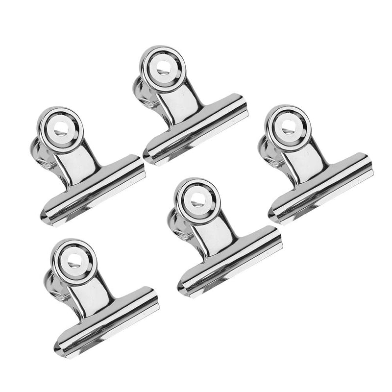 Nail Art Clips, Gel Tool Nail Extension Clips, 5 pieces of Silver DIY Manicure Tool for Thin Nails Professional beginners for long nails - BeesActive Australia