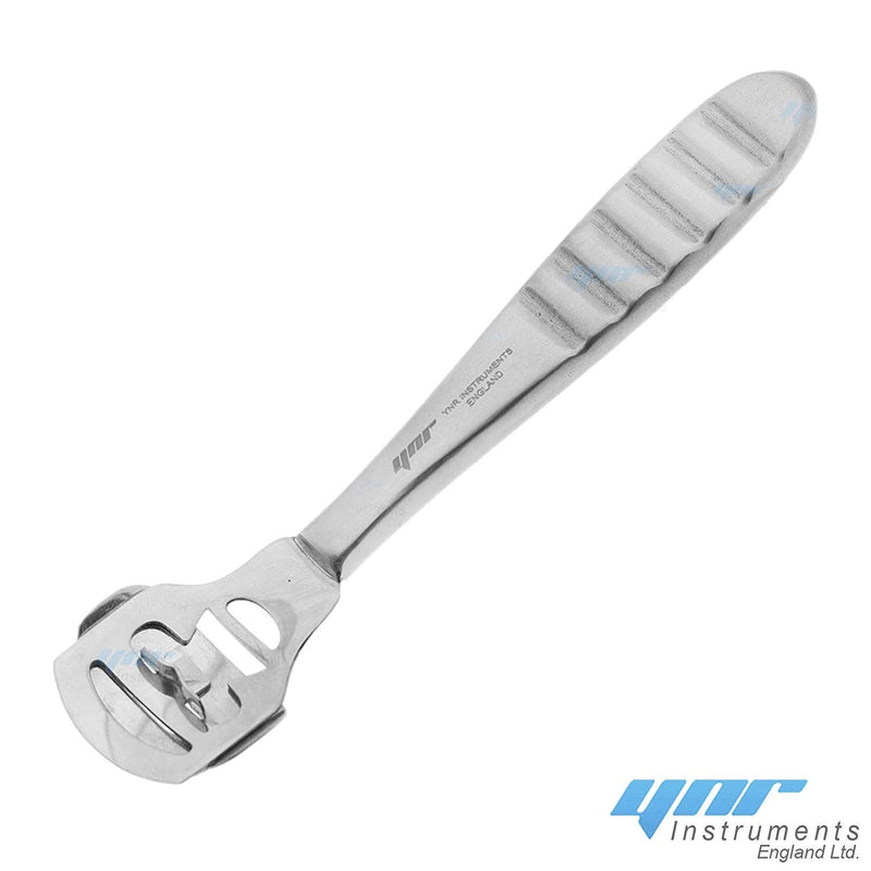 YNR® Callus Remover Corn Hard Skin Remover Foot Heel Shaver Pedicure (Satinless Steel Straight) Satinless Steel Straight - BeesActive Australia
