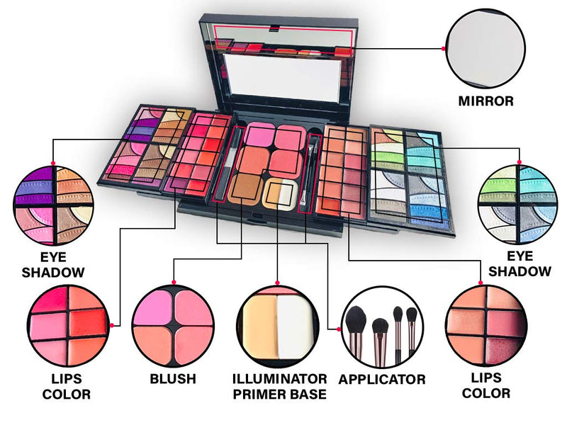 ETA Ultimate Combination Mineral Makeup Set 71 Colors 23.2 Oz by ETA Cosmetics - BeesActive Australia