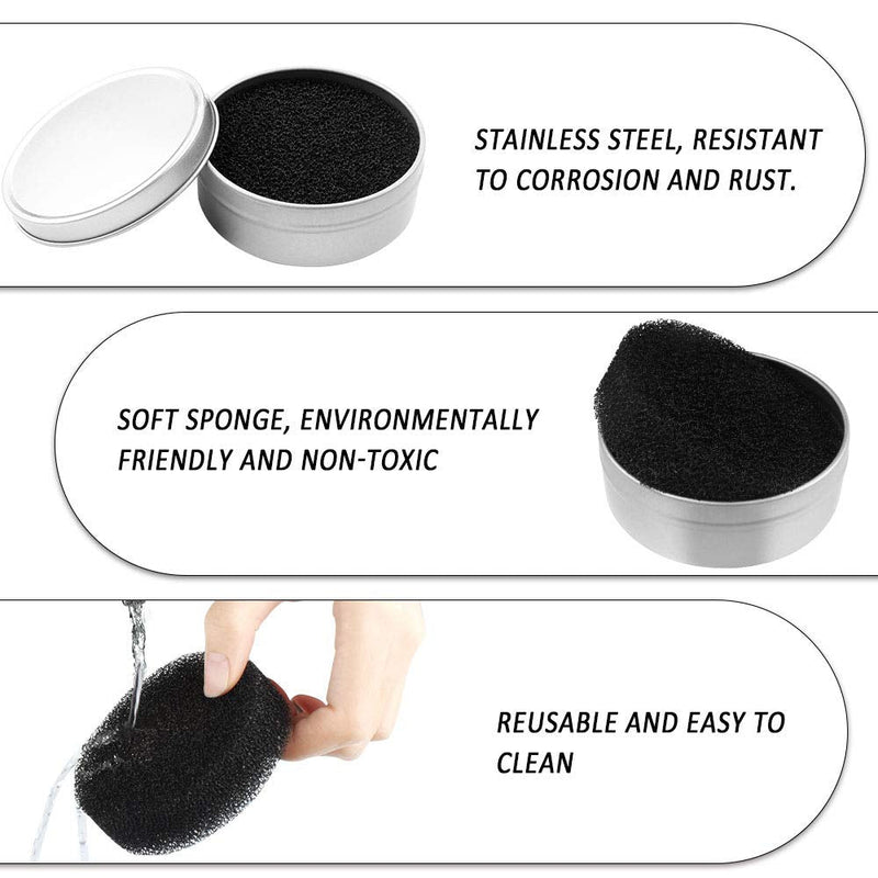 Brush Colour Removal Sponge 3 Pack Dry Makeup Brush Cleaner Sponge, Quick Brush Cleaner Solution - BeesActive Australia