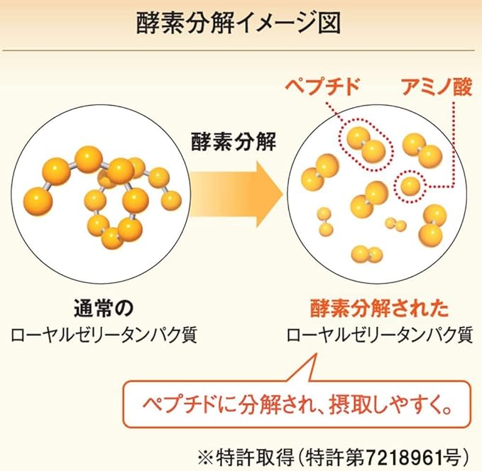 Yamada Bee Farm Enzyme Digested Royal Jelly Extra Bag (100 bulbs) - BeesActive Australia