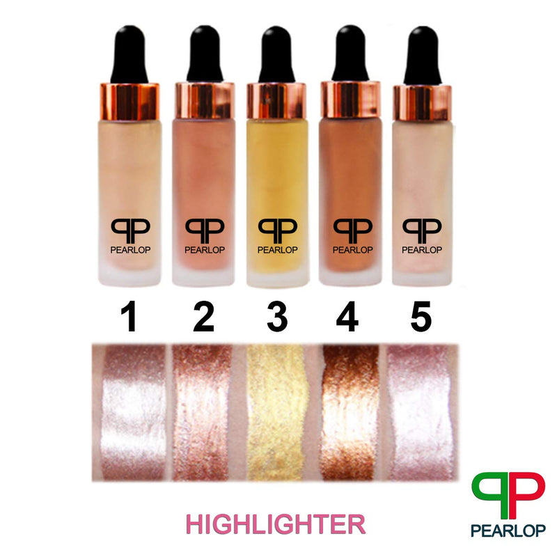 Pearlop’s Liquid Highlighter, Hydrate and Smooth Skin with this Creamy Highlighting Concentrate, you can apply on your face or body, All Day Coverage (01) 01 - BeesActive Australia