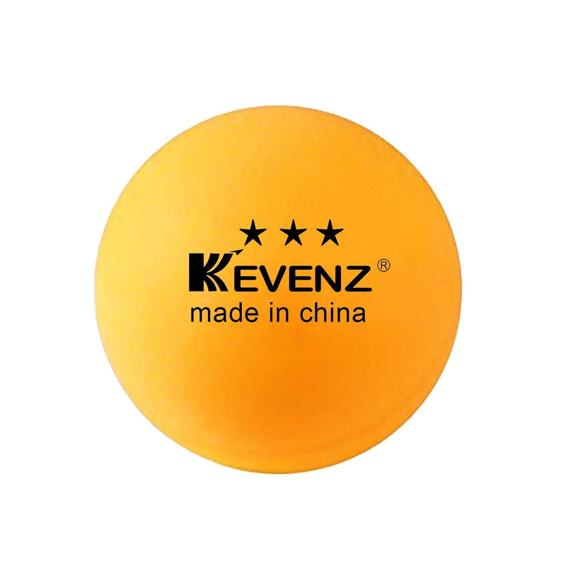 KEVENZ 60-Pack 3 Star Ping Pong Balls,Advanced Table Tennis Ball,Bulk Outdoor Ping Pong Balls, Orange Orange, 18-Pack - BeesActive Australia